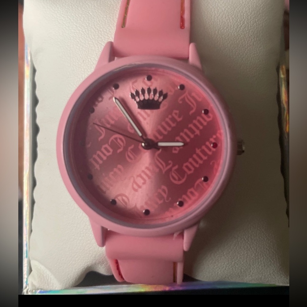 WOMENS Pink JUICY COUTURE WATCH
